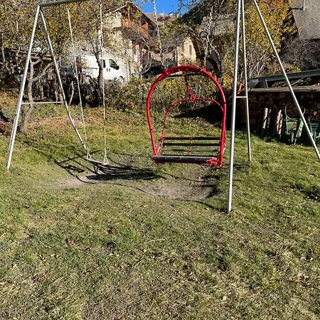 Le Montagnard Bel Avec Jardin Dans Vieille Ferme De Montagne Renovee Lägenhet Les Orres